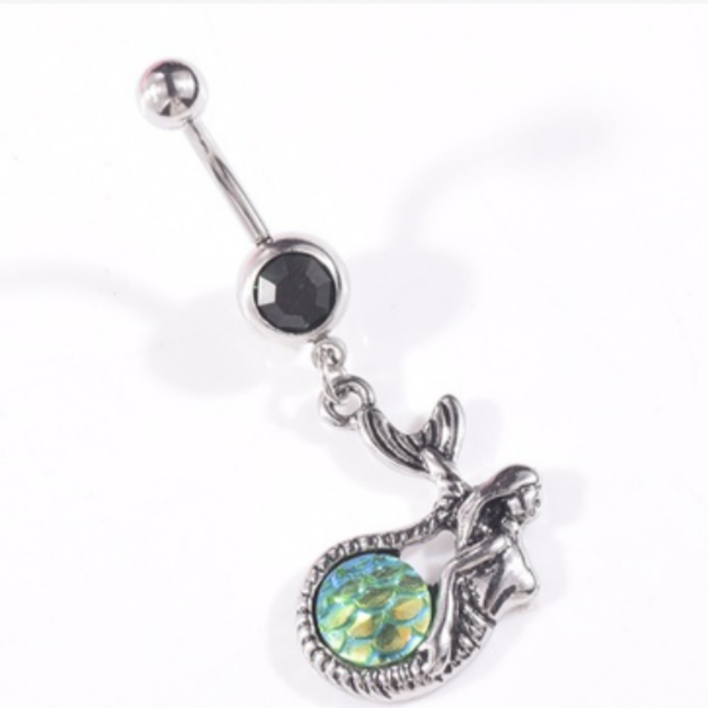 Mermaid Bellybutton Piercing!